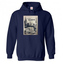 You Can Leave Liverpool Liverpool Never Leaves You Unisex Classic Kids and Adults Pullover Hoodie